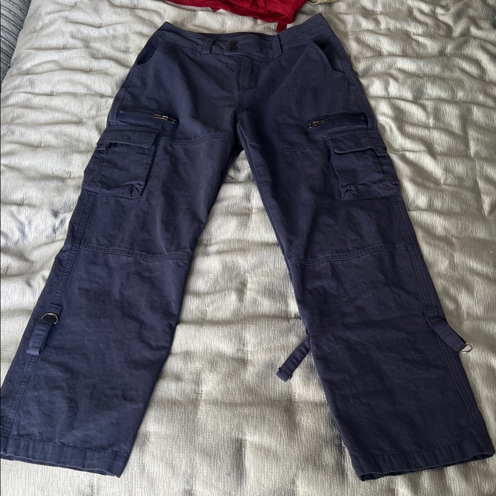 Men's Navy Cargo Pants